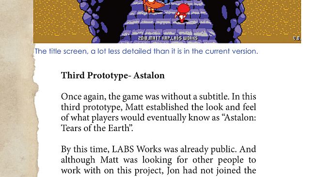 Astalon: Tears of the Earth - Art and Creation