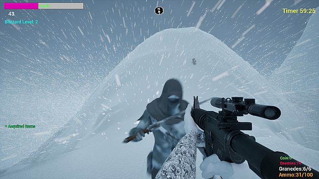 Lost in the Blizzard Abyss