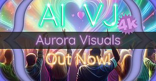 AI-VJ - Aurora 4k Visuals