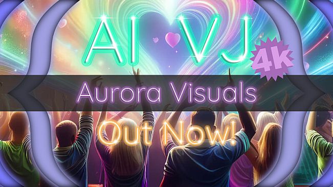 AI-VJ - Aurora 4k Visuals