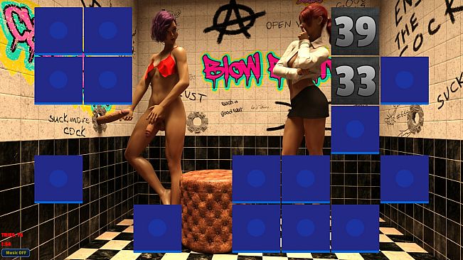 Sexy Memory Puzzle - Futanari Gloryhole