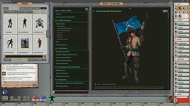 Fantasy Grounds - Fallout RPG - Settler's Guide Book