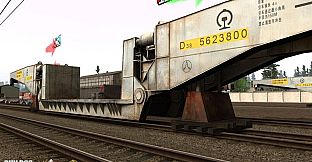 Trainz 2022 DLC - China D38 Schnabel Car - Gray