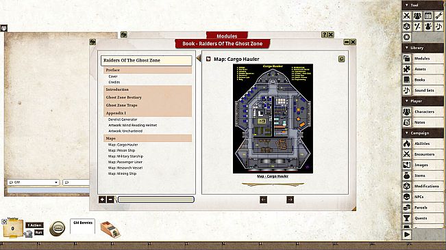 Fantasy Grounds - Raiders of the Ghost Zone