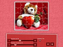 Holiday Jigsaw Valentine's day