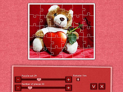 Holiday Jigsaw Valentine's day