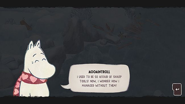 Moomintroll: Winter's Warmth - Scarf & Mittens Cosmetic Pack