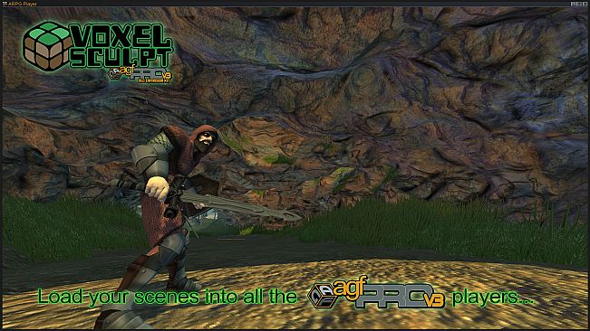 Axis Game Factory's AGFPRO - Voxel Sculpt DLC