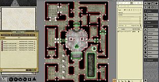 Fantasy Grounds - Pathfinder RPG - Pathfinder Flip-Mat - Dungeons Multi-Pack