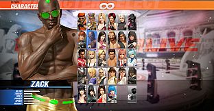 DOA6 Seaside Eden Costume - Zack