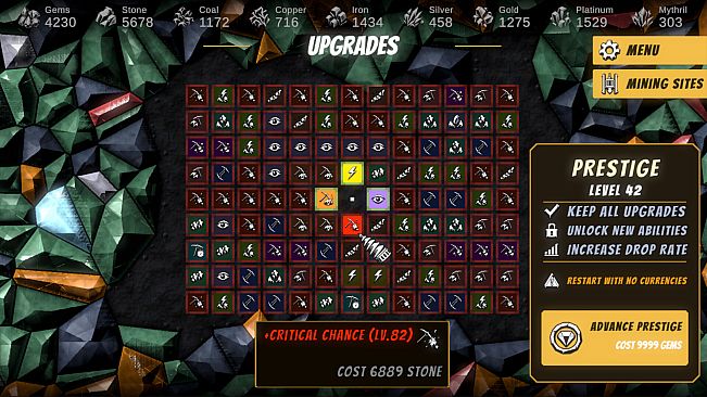 Pick! Idle Mining Game