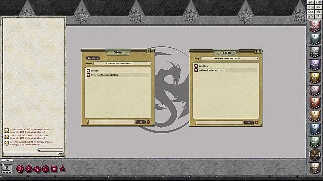 Fantasy Grounds - Rumours, Notes and Books Collection