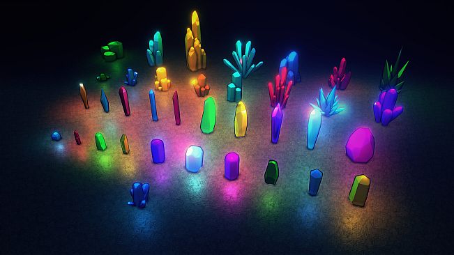 RPG Developer Bakin Glowing Crystal Pack