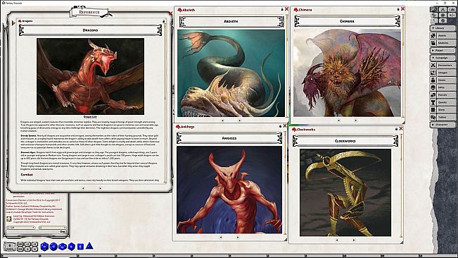 Fantasy Grounds - Level Up Monstrous Menagerie