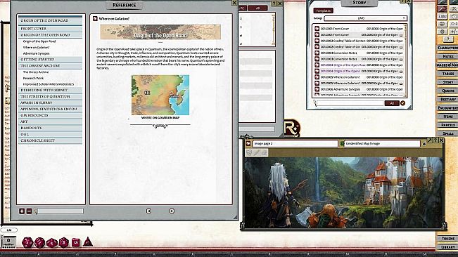 Fantasy Grounds - Pathfinder 2 RPG - Pathfinder Society Scenario #1-00: Origin of the Open Road (PFRPG2)