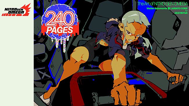 NITRO GEN OMEGA - Digital Artbook