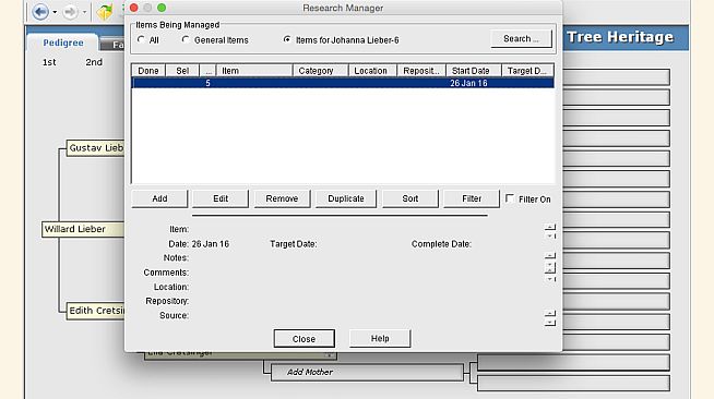 Family Tree Heritage Platinum 9 - Mac