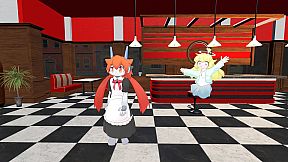 The Robot Girl Meets The Human!