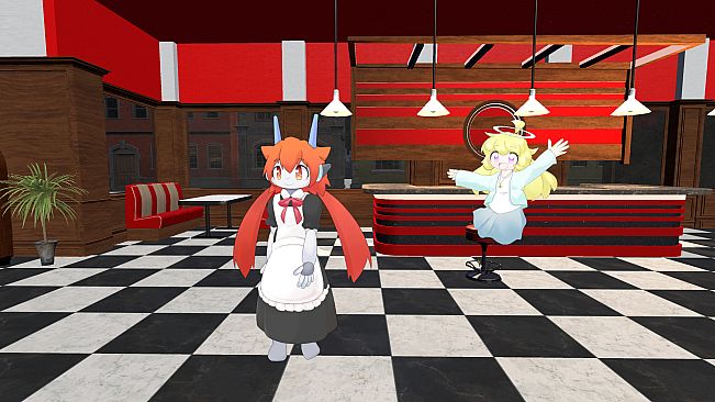 The Robot Girl Meets The Human!