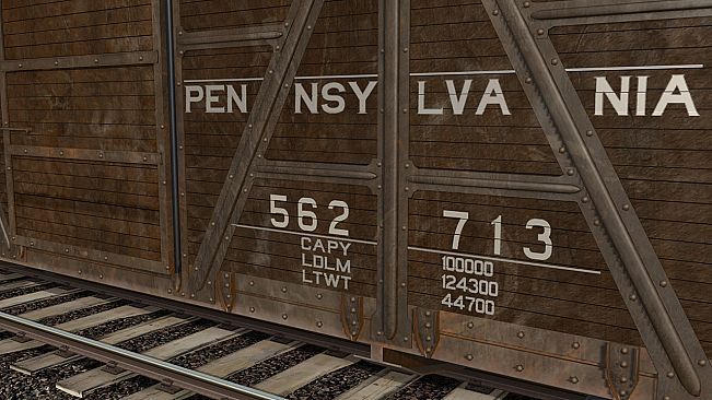 Trainz Plus DLC - PRR X23 Boxcar