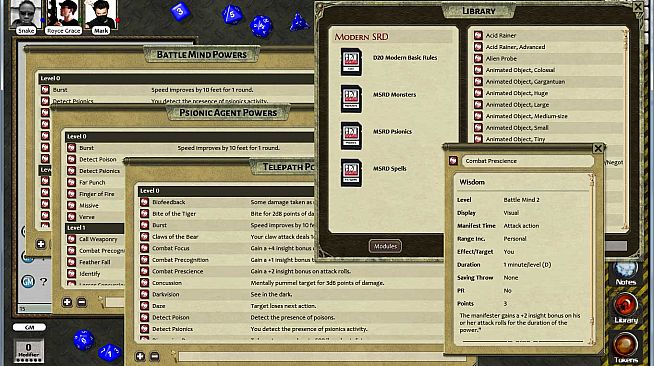 d20 Modern SRD Ruleset