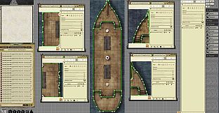 Fantasy Grounds - Pathfinder RPG - Map Pack - Boarding Actions
