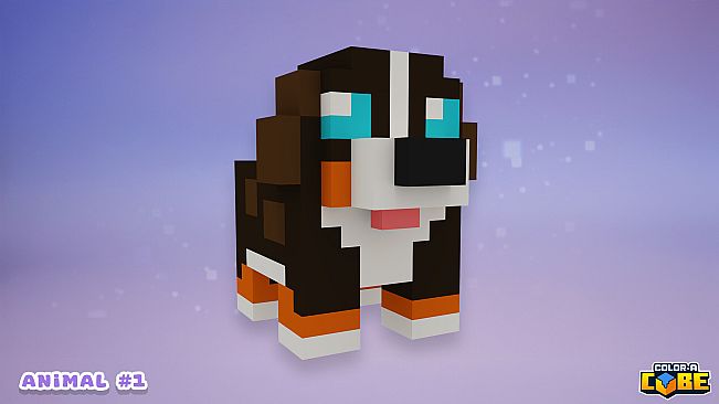 Color-A-Cube - Farm Animal Pack #1