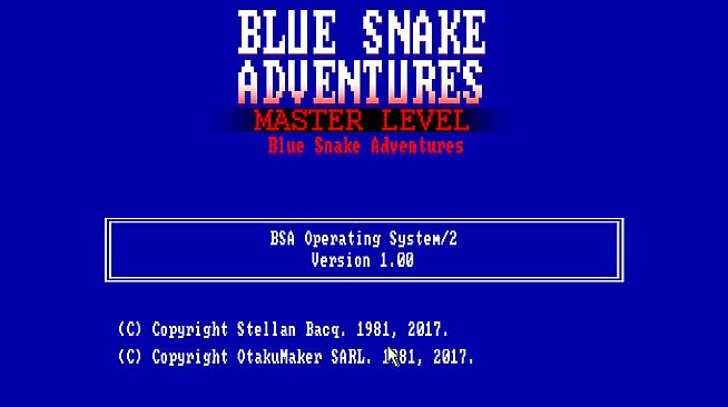Blue Snake Adventures : Master Level