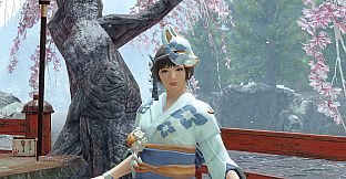 MONSTER HUNTER RISE - "Floral Mask" Hunter layered armor piece