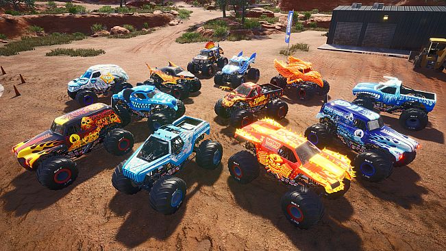 Monster Jam Steel Titans - Fire & Ice Truck Bundle