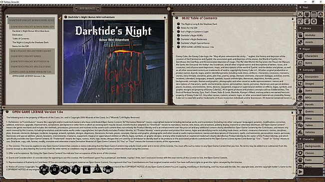 Fantasy Grounds - Darktide's Night