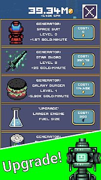 Idle Space Force: Retro Clicker