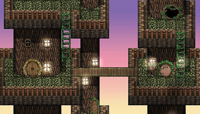 RPG Maker MV - KR Fairy Tale Forest Tileset