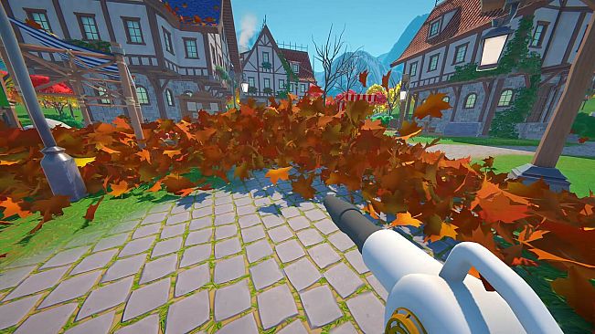 Leaf Blowing Simulator