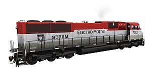 Trainz 2022 DLC - EMD SD70M Demonstrator 2