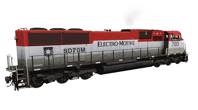 Trainz 2022 DLC - EMD SD70M Demonstrator 2