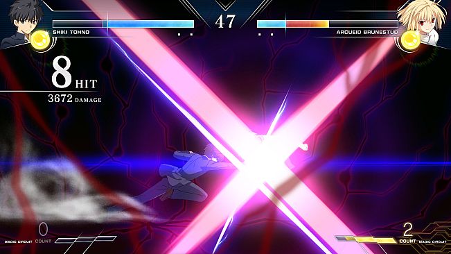MELTY BLOOD: TYPE LUMINA - Shiki Tohno Round Announcements