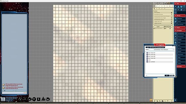 Fantasy Grounds - Starfinder RPG - Starfinder Flip-Mat - Basic Terrain Multi-Pack