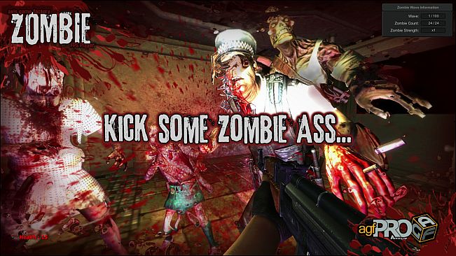 Axis Game Factory's AGFPRO Zombie FPS Player DLC