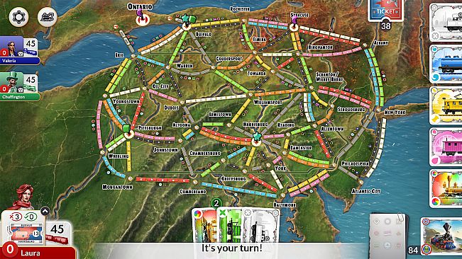 Ticket to Ride: Pennsylvania Expansion