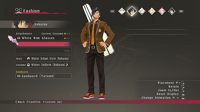 Tales of Berseria - High School Costumes Set