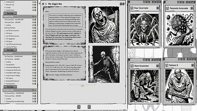 Fantasy Grounds - Escape Wraith Ridge Asylum