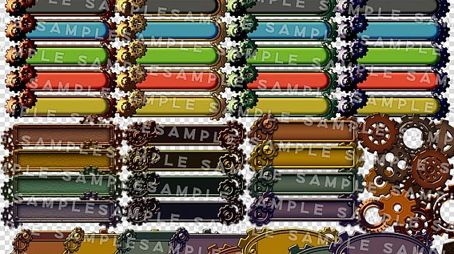 RPG Maker MZ - Krachware User Interface Material Steampunk