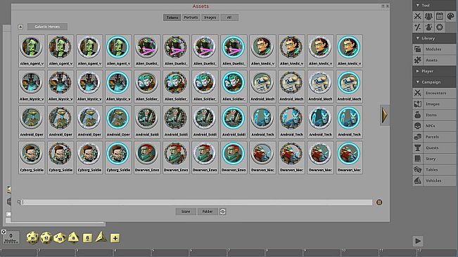 Fantasy Grounds - Galactic Heroes