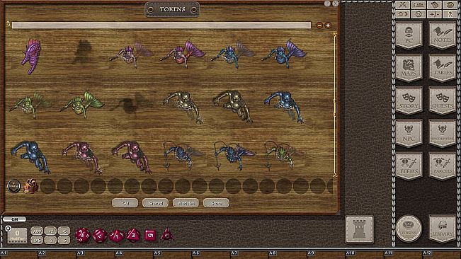 Fantasy Grounds - Jans Token Pack 32 - Aquatic Creatures 2