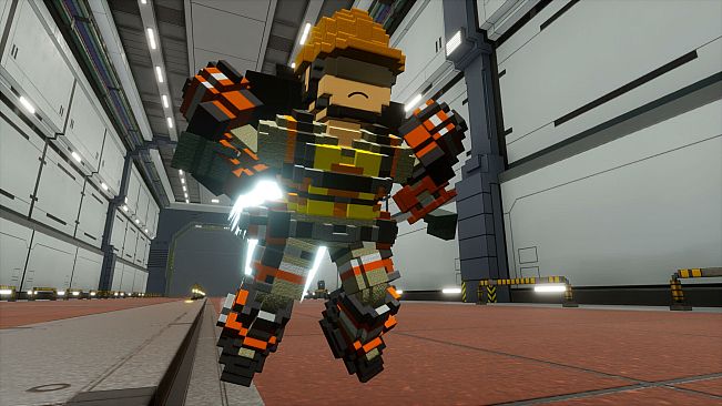 EARTH DEFENSE FORCE: WORLD BROTHERS 2 - Incredible Cargo Loader, Fencer (EDF5) Civilian Outfit: Reskin