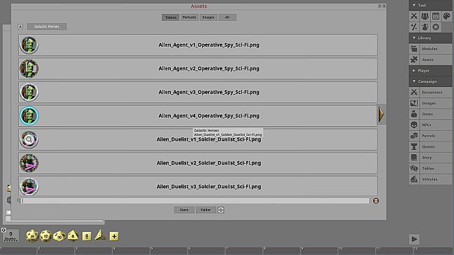 Fantasy Grounds - Galactic Heroes