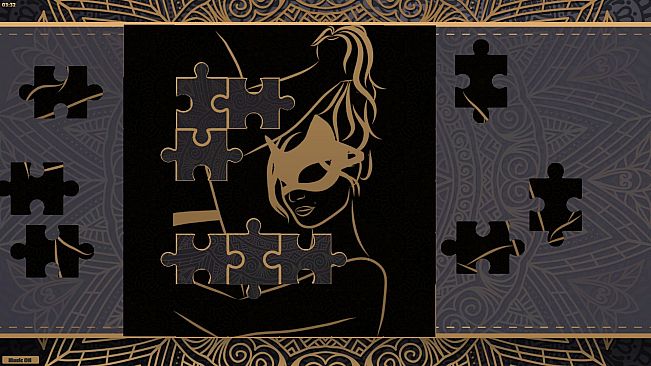 LineArt Jigsaw Puzzle - Erotica 2