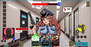 I tried to rob a bank, sexy cops and now are after me.