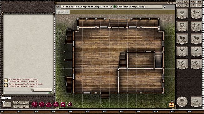 Fantasy Grounds - Starter Town Map Bundle 01